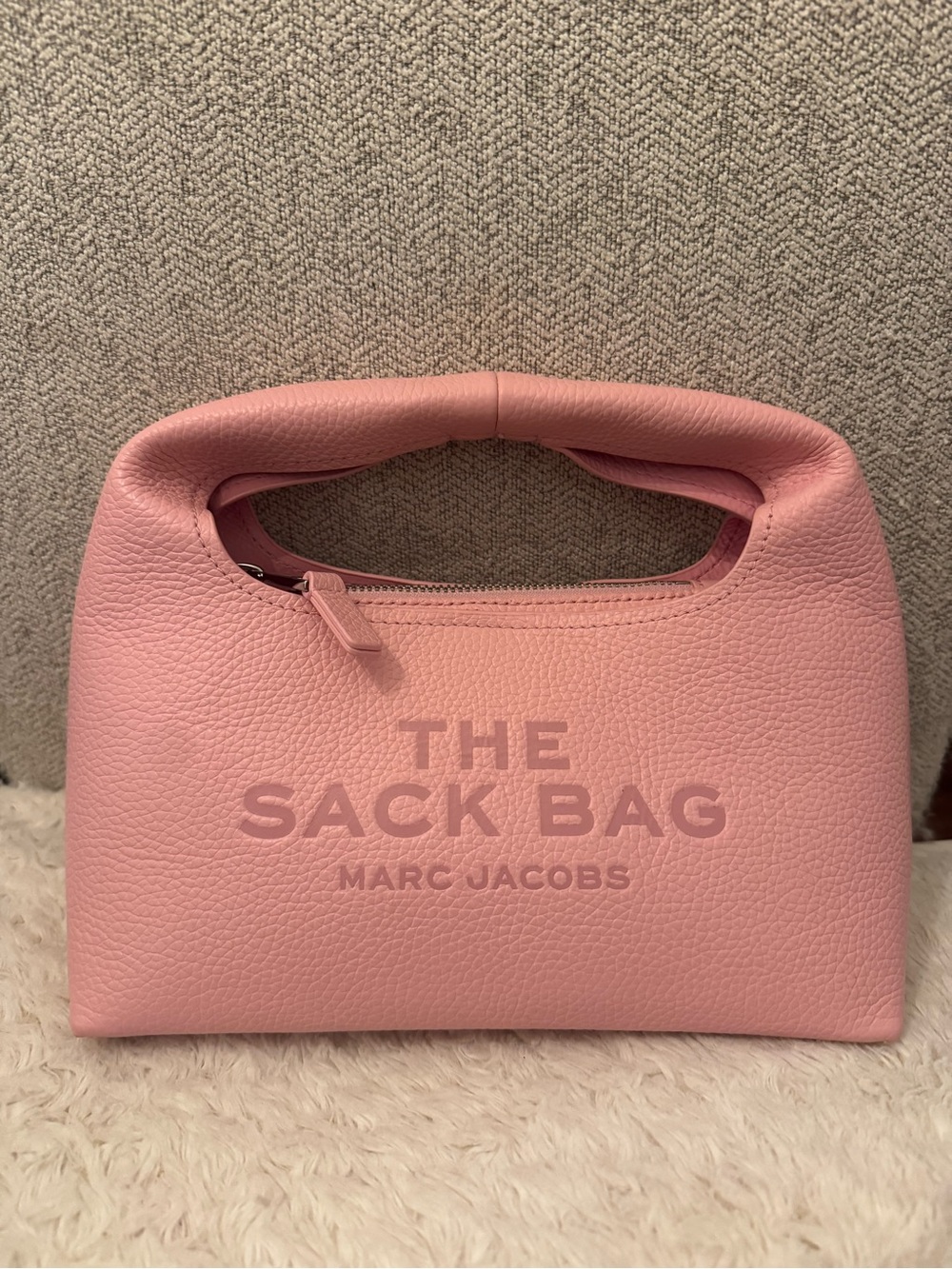 Marc Jacobs Pink The Sack Bag Mini Top-Handle